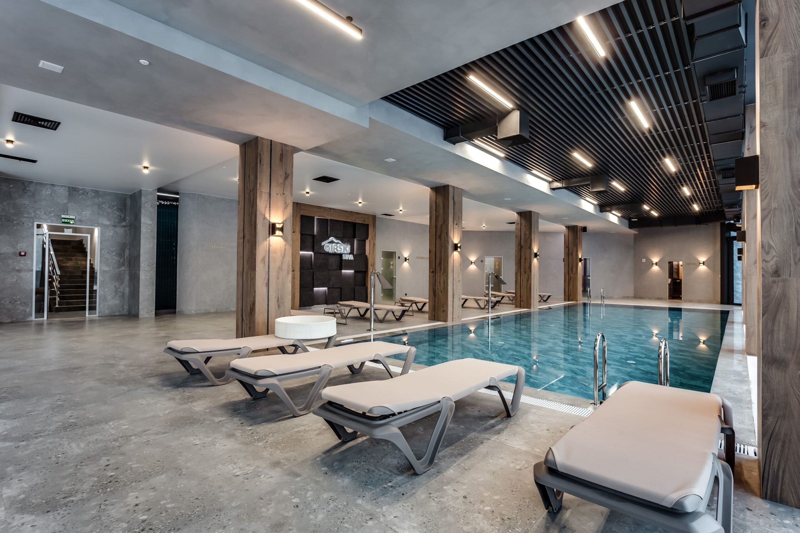 Balliu furniture in wellness and resort project
